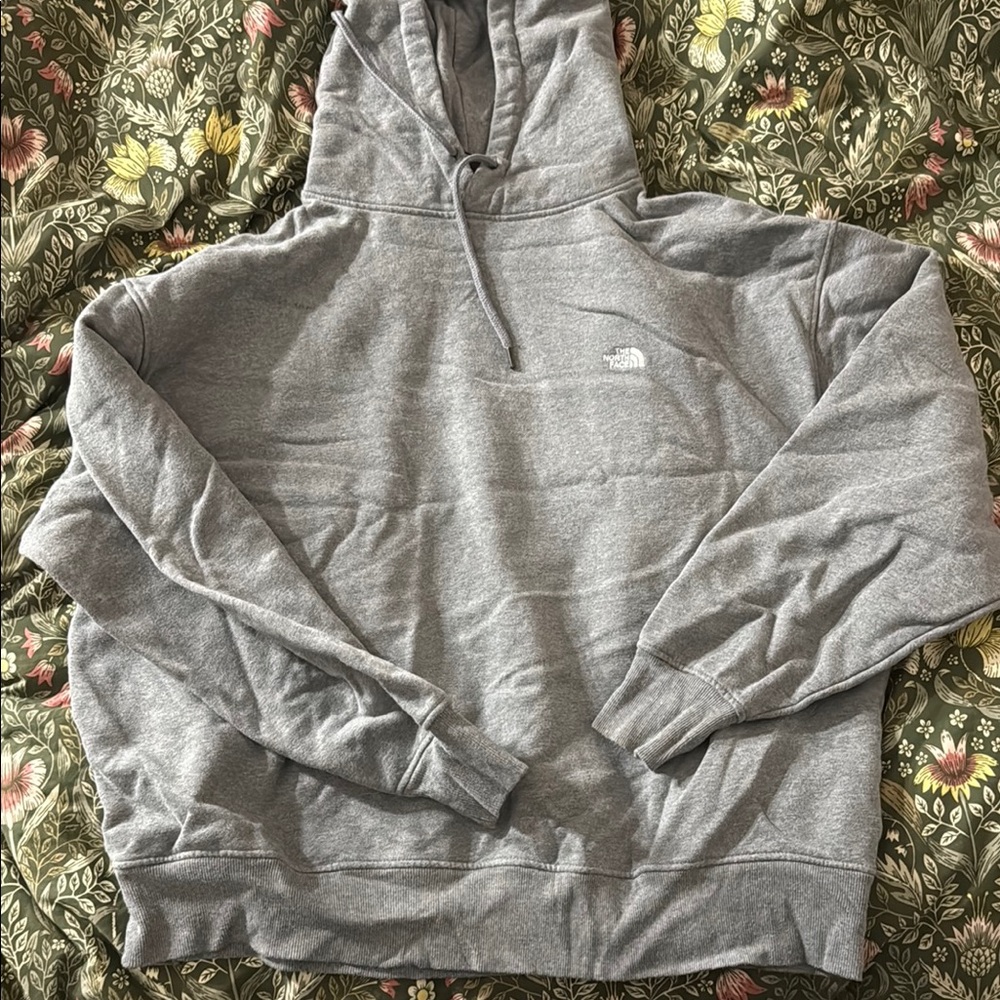 The North Face Women's Gray oversized Hoodie